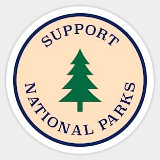 Support National Parks Sticker